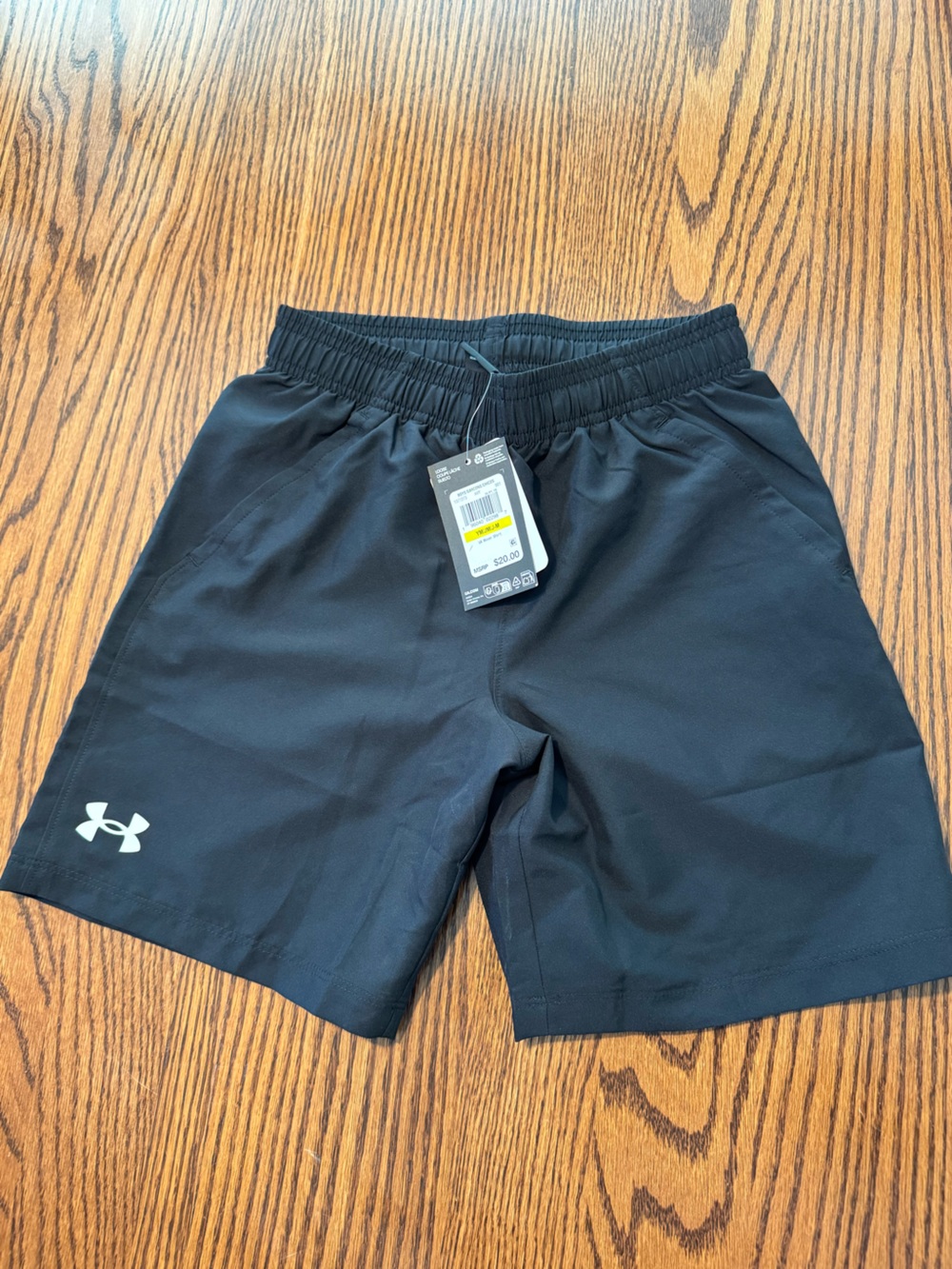 Under Armour Boy’s Black Athletic Shorts